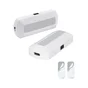 Lampe de placard polk led rech usb détection l.7,8cm lot de 2 INSPIRE