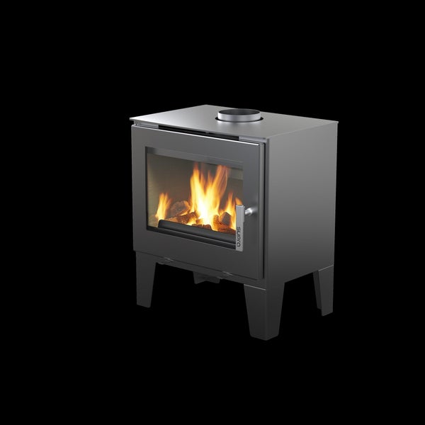 Poêle à bois Claude, Taurus, noir, 6.1 kW
