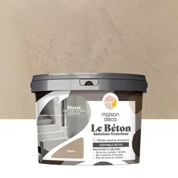 Enduit décoratif Le béton MAISON DECO, pierre, 5kg