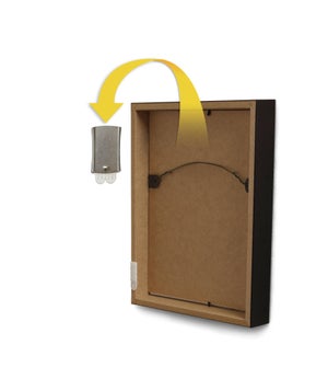 accroche cadre avec tete clou metal moyen modele