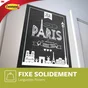 Languette poster petit modele blanc lot de 12