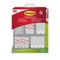 Languette fixation blanc lot de 48