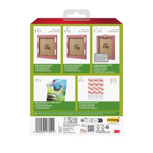 Languette fixation blanc lot de 48