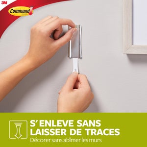 accroche cadre avec tete clou metal petit modele