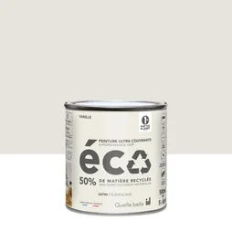 Peinture mur vanille satin ID 0.5L