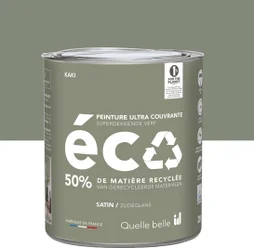 Peinture mur kaki satin ID 2L