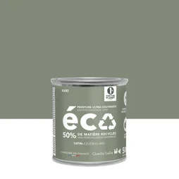 Peinture mur kaki satin ID 0.05L