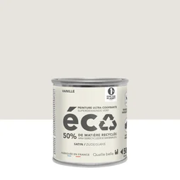 Peinture mur vanille satin ID 0.05L