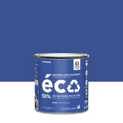 Peinture mur outremer satin ID 0.5L