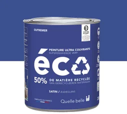 Peinture mur outremer satin ID 2L