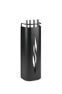 Serviteur FLAVIO acier noir FIRE 002.20251n, 3 accessoires