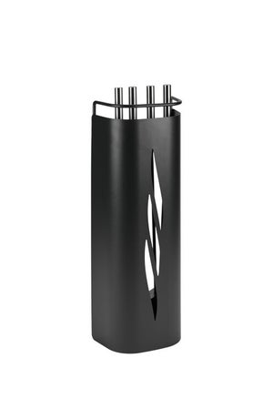 Serviteur FLAVIO acier noir FIRE 002.20251n, 3 accessoires