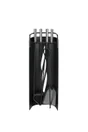 Serviteur FLAVIO acier noir FIRE 002.20251n, 3 accessoires