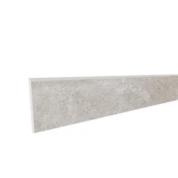 Lot de 2 plinthes nova gris mat 8 x L. 60.0 cm, Ep.6.0 mm