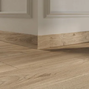 Lot de 2 plinthes malte light 8x L. 60 cm, Ep.8.5 mm ARTENS