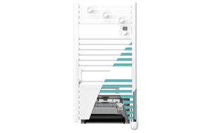 Sèche serviette actibain connect 1500w noirot blanc