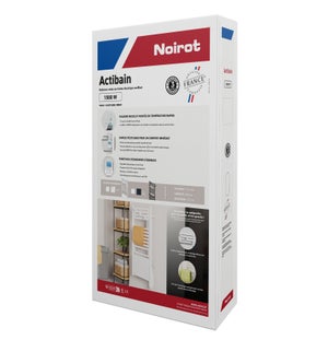 Sèche serviette actibain connect 1500w noirot blanc