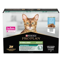 Terrine Cabillaud 75g chats adultes stériliser maintenance -PURINA PRO PLAN