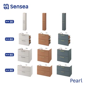 Colonne 2p l.30 x H.173 x P.35 cm beige lin Pearl