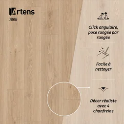 Sol stratifié medio ARTENS jenia, Ep.7 mm