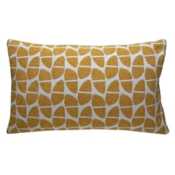 Coussin Mosaique, miel l.30 x L.50 cm