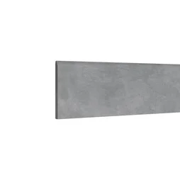 Lot de 2 plinthes urban gris 8cm x L. 60 cm, Ep.8.5 mm