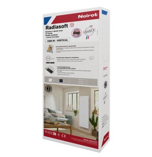 Radiateur radiasoft 2 1500w v noirot blanc
