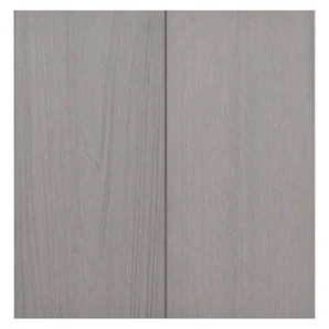 Planche terrasse composite Himya, gris clair, 240x14,2x2,2 cm NATERIAL