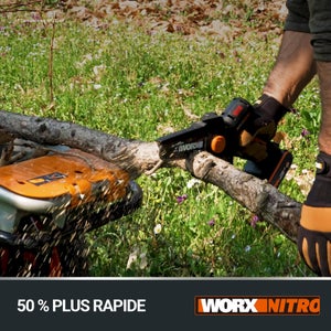 Pack mini-élagueuse + sécateur WORX 20V WG907E