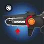 Pack mini-élagueuse + sécateur WORX 20V WG907E