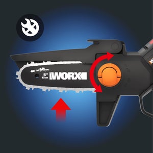 Pack mini-élagueuse + sécateur WORX 20V WG907E