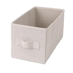 Panier SPACEO Kub  toile naturelle S