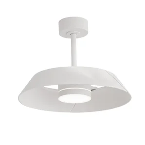 Ventilateur de plafond LED connecté, Cadix D.91cm, INSPIRE, blanc, compatible ENKI