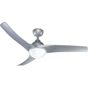 Ventilateur de plafond TOKYO 2x E27 d112 cm argent INSPIRE
