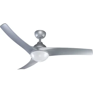 Ventilateur de plafond TOKYO 2x E27 d112 cm argent INSPIRE