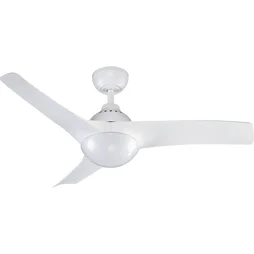 Ventilateur de plafond aruba 2xe27 d112cm blanc inspire