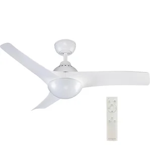 Ventilateur de plafond aruba 2xe27 d112cm blanc inspire