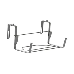 Support balcon métal universel  gris, H.25 x l.37 cm GEOLIA