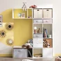 Etagere 2 cases spaceo kub blanc h36.1xl36.0xp31.7cm