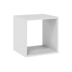 Etagere 1 case spaceo kub blanc h36.1xl36.0xp31.7cm