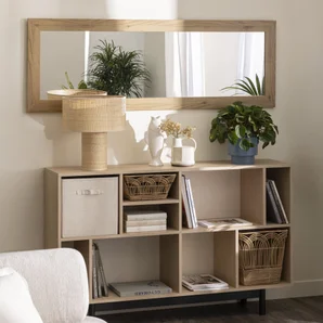 Etagere 2x4 cases spaceo kub chene h70.5xl70.4xp31.7cm