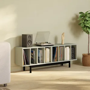Etagere 2 cases spaceo kub vert sauge h36.1xl36.0xp31.7cm