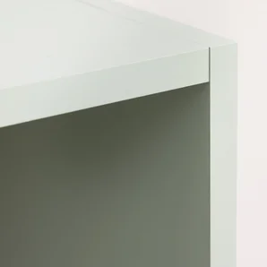 Etagere 2x4 cases spaceo kub vert sauge h139.3xl70.4xp31.7cm