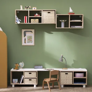 Etagere 2 cases spaceo kub chene h36.1xl36.0xp31.7cm