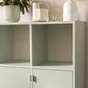 Etagere 2x2 cases spaceo kub vert sauge h70.5xl70.4xp31.7cm