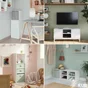 Etagere 3 cases spaceo kub blanc h36.1xl36.0xp31.7cm