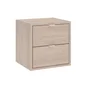 Tiroir spaceo kub chene x2 h2,8xl32,8xp31,7cm