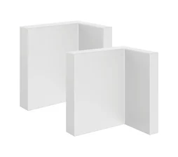 Lot de 2 accroches murale SPACEO Kub