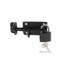 Verroubox porte-cadenas+gâche  d14 noir