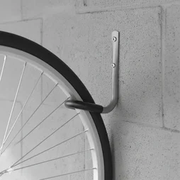 Lot de 2 crochets d'attache pour roue acier, H.19.6 x l.96.0 x P.18.3 cm